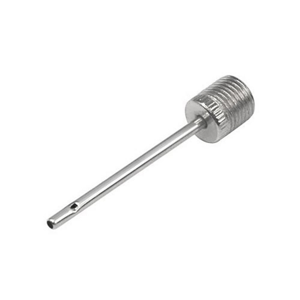 Ram Rugby set of 10 universal ball pump needle adaptors in metal, compatible with all ball pumps for rugby and sports balls