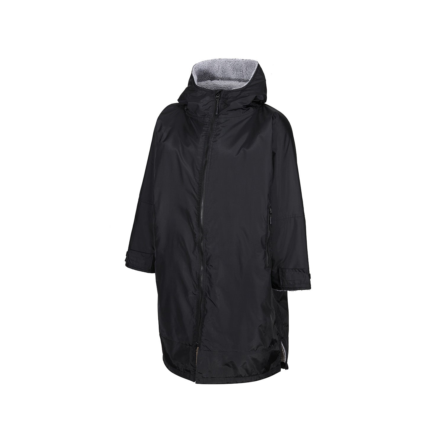 Ram Rugby Weatherproof Dry Robe with fleece lining, heavy-duty fabric, and zipped pockets for outdoor changing comfort