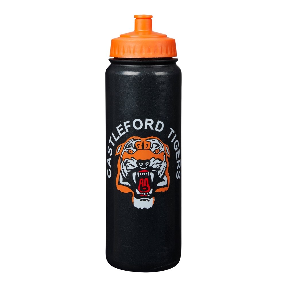 Ram Rugby custom 500ml water bottles with ergonomic grip and push-pull lids, ideal for team training hydration.
