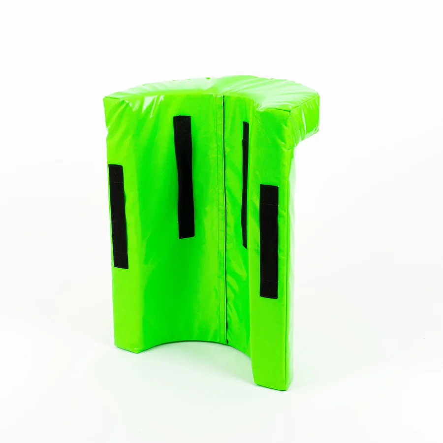 Gilbert Edge Contact Shield by Ram Rugby EU in black and white, durable hit shield for rugby contact and ball-carry training