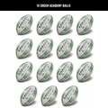 Ram Rugby Academy Trainer Ball Bundle 15 Pack mit Aufbewahrungstaschen