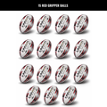 Ram Rugby Gripper 2.0 Pro Trainer Rugbyball Bundle 15 Bälle 1 Tasche