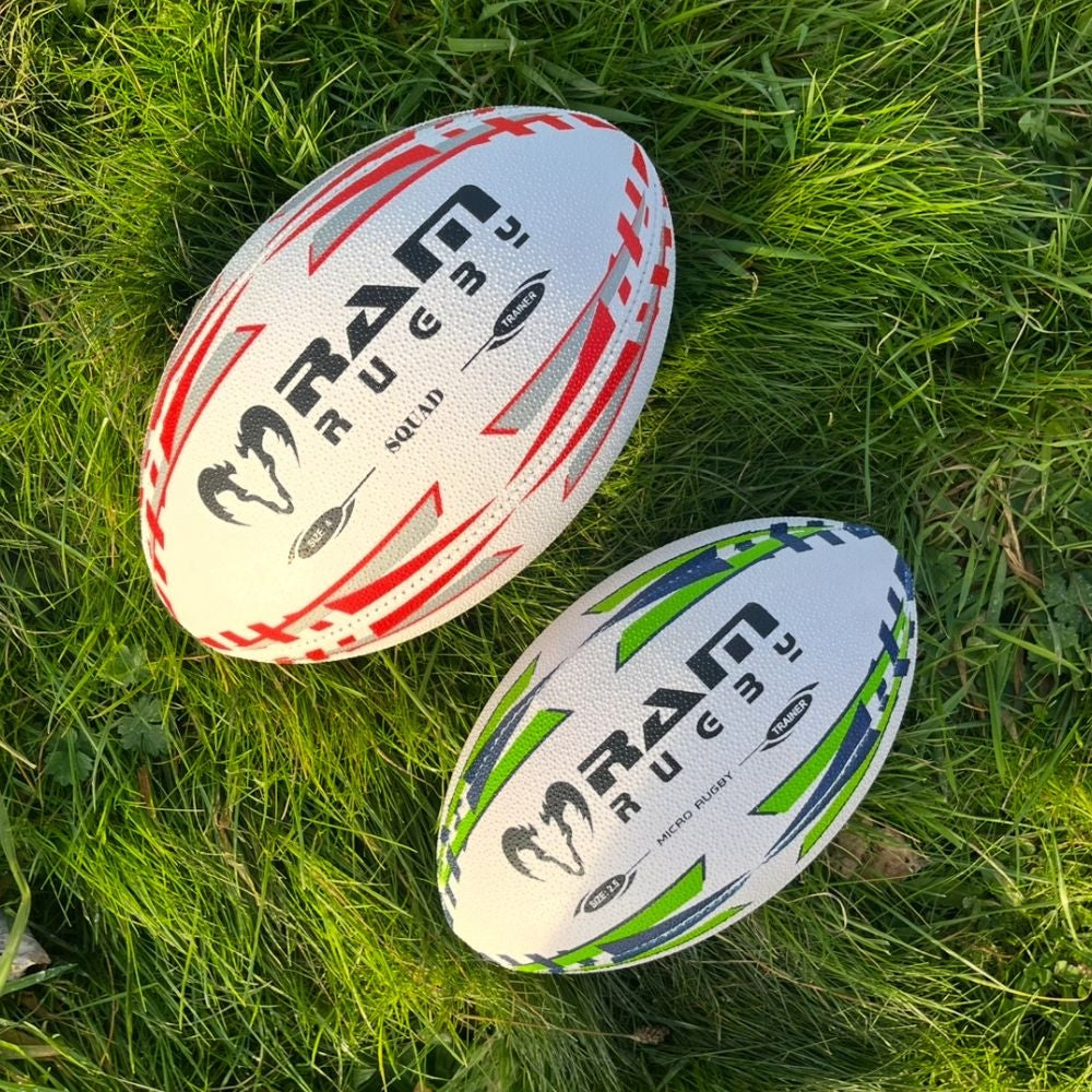 30 x Micro Rugby - Trainer Rugby Ball packs- Size 2.5