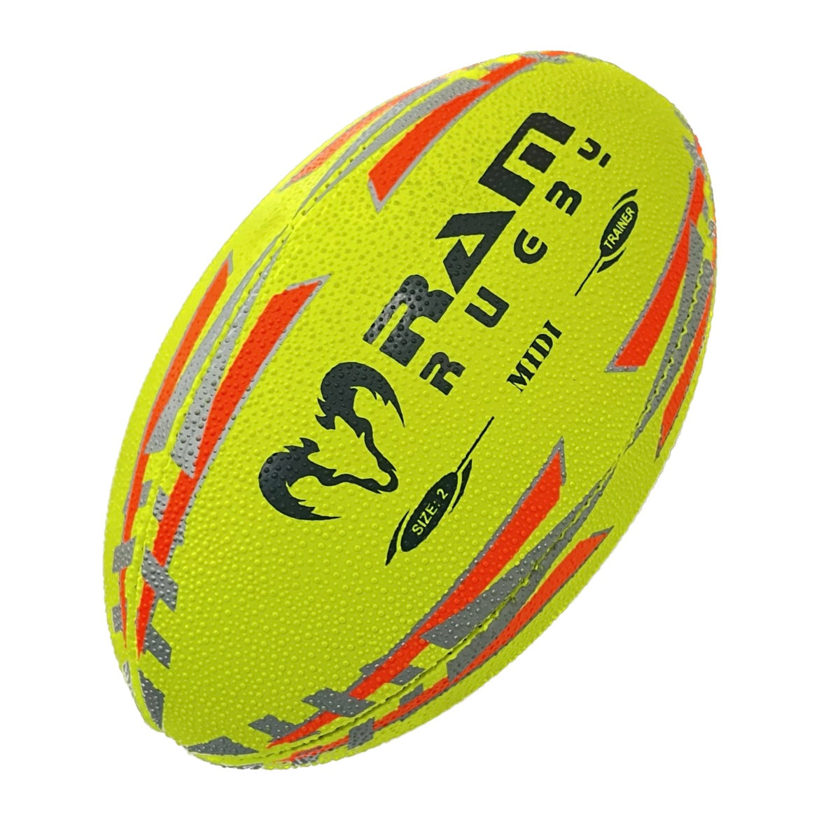 Standard Rugby Ball Midi Size Rugby Ball - Fun Balls - Ram Rugby – RAM Rugby