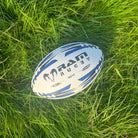 Blue Ram Rugby Mini Rugby Ball 15cm Size 1, durable air-filled kids fun toy for training and promotional giveaways