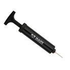 Ram Rugby Mini Ball Pump handheld inflator 21cm for sports balls, compact aluminum design, includes one needle for easy inflation