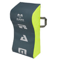 Ram Rugby Wave Hit Shield Medium featuring black and red high-density foam with durable water-resistant PVC for rugby training