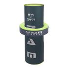 Ram Rugby Tackle Bag Ring 46cm in black and red, designed for effective rugby tackling training and impact practice
