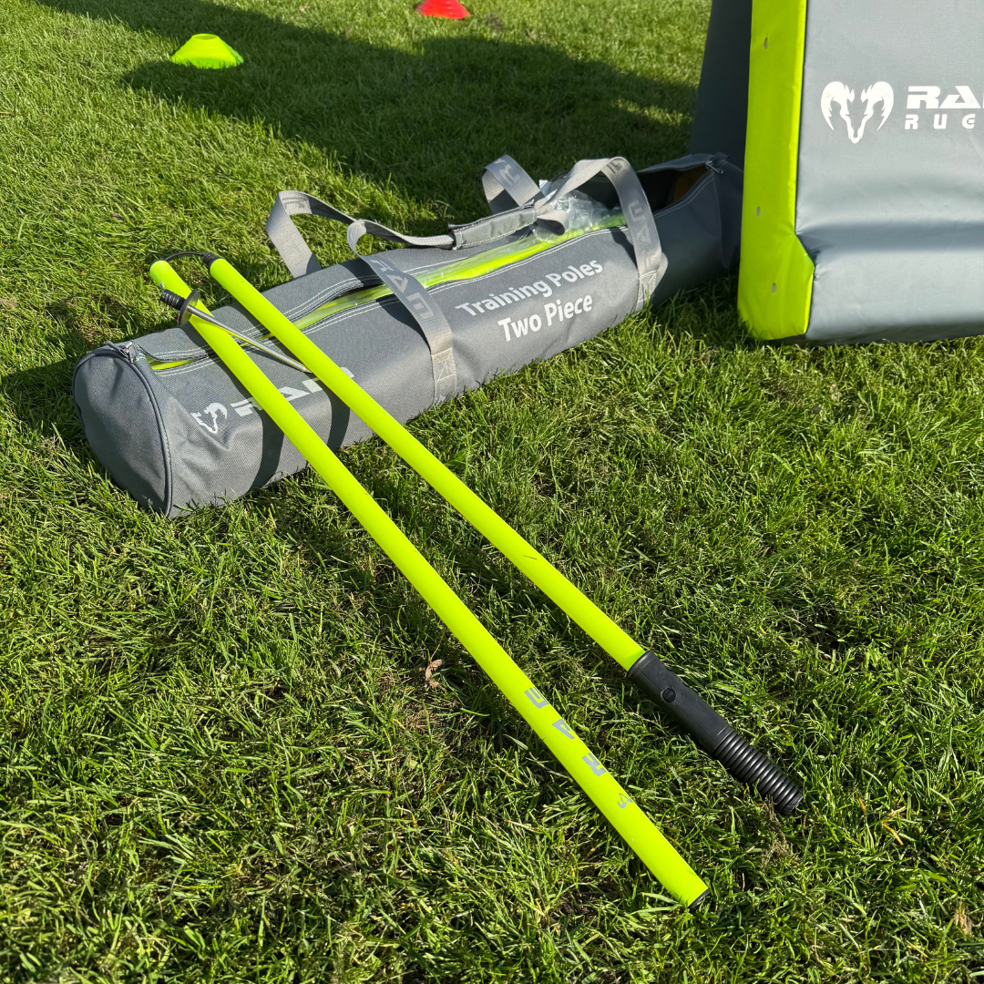 Ram Rugby 10-Pack Two Piece Training Poles Set for Sports Drills