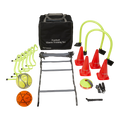 Ram Rugby All-in-One Football Fitness Training Set with Size 5 Gripper Pro 2.0 Trainer Ball and felt football equipment