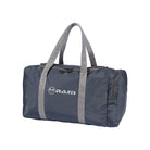 Ram Rugby Premier Team Kit Bag in black SRF material with dual handles and external zip pocket for water-resistant rugby gear storage