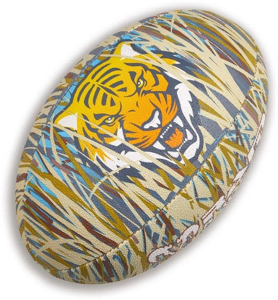 Ram Rugby Tiger Design Squad Trainer Ball Langlebiger Trainingsball