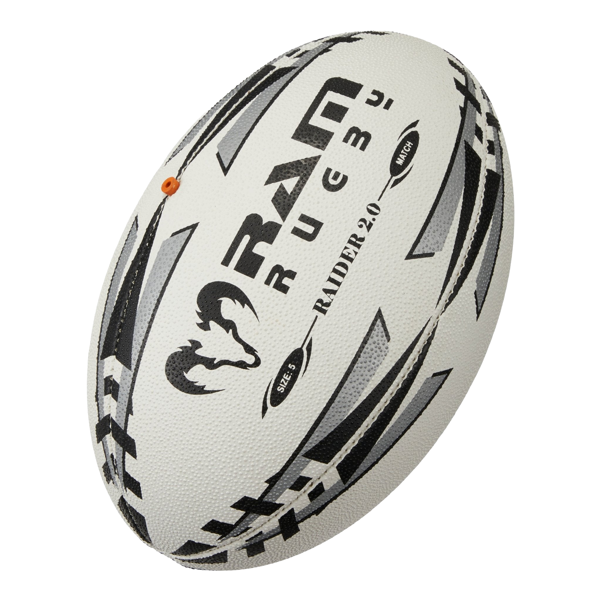 Ram Rugby Raider 2.0 Spielball Robuster Rugbyball für Training & Spiel