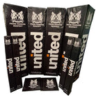 Ram Rugby custom digitally printed post protectors bundle set showing four wide, high-visibility rugby post pads with vibrant branding