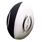 Black and white Ram Rugby Uber Jumbo 170cm inflatable oversized rugby ball for promotions and fun outdoor games