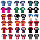 Ram Rugby Women's Challenger Sublimated Rugby Shirt in durable, mid-stretch fabric with vibrant team logo and long sleeves