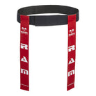 Blue Ram Rugby custom PVC tag rugby belt set with logo print, adjustable straps for tag rugby training and matches