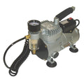 Ram Rugby Electric Ball Pump with built-in pressure gauge, heavy-duty 240V compressor for fast ball inflation