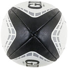 Gilbert G-TR4000 rugby training ball close-up showing durable 3-ply polycotton grip with Hydratec water-resistant finish