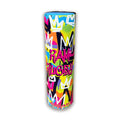 Ram Rugby Graffiti Design tackle bag in bright colors, durable water-resistant PVC with high-density foam core for rugby training