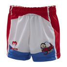 Ram Rugby Micro Rugby Playing Kit Bundle featuring youth-sized shirt, shorts, and socks in vibrant team colors for beginners