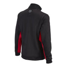 Ram Rugby Custom Midlayer Blast Fleece in navy blue, 360gsm polyester with high collar and full zip closure