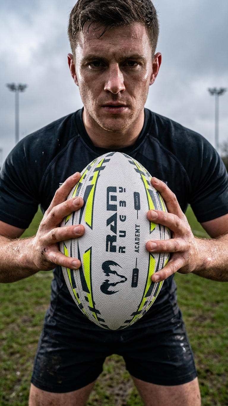 Ram Rugby Academy Trainer Ball Youth Training Ball Sizes 3 & 4
