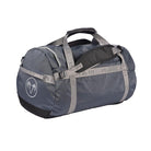 Black Ram Rugby Holdall Duffle Bag with weather-resistant zip flap, adjustable shoulder straps, and padded side handles for sports kit storage