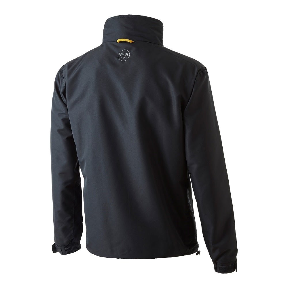 Ram Rugby 1/4 Zip Smock Top in navy with breathable mesh lining, durable 110 gsm polyester fabric, and standard fit design.